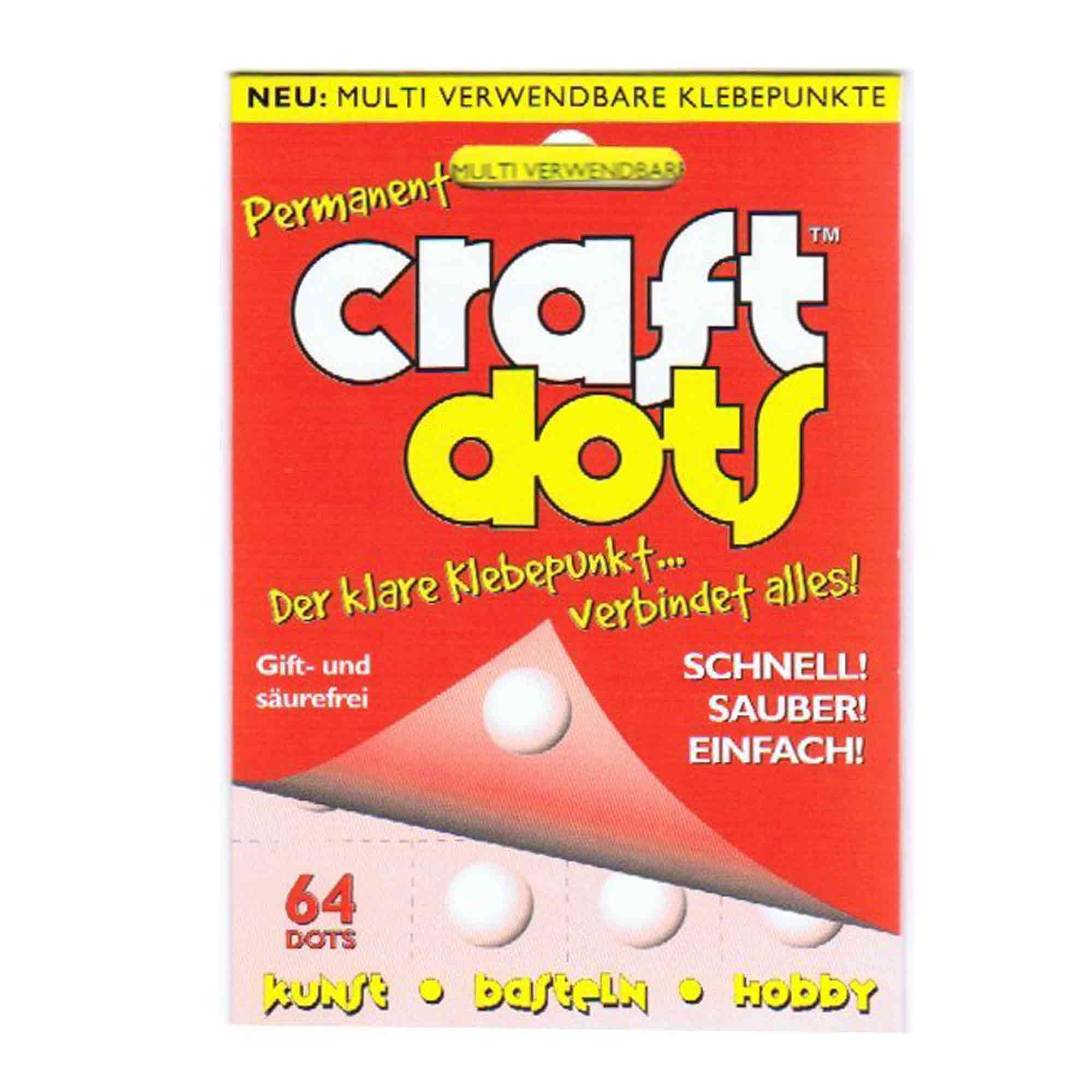 Sticky Dots doppelseitig für Visitenkarten und Infomaterial